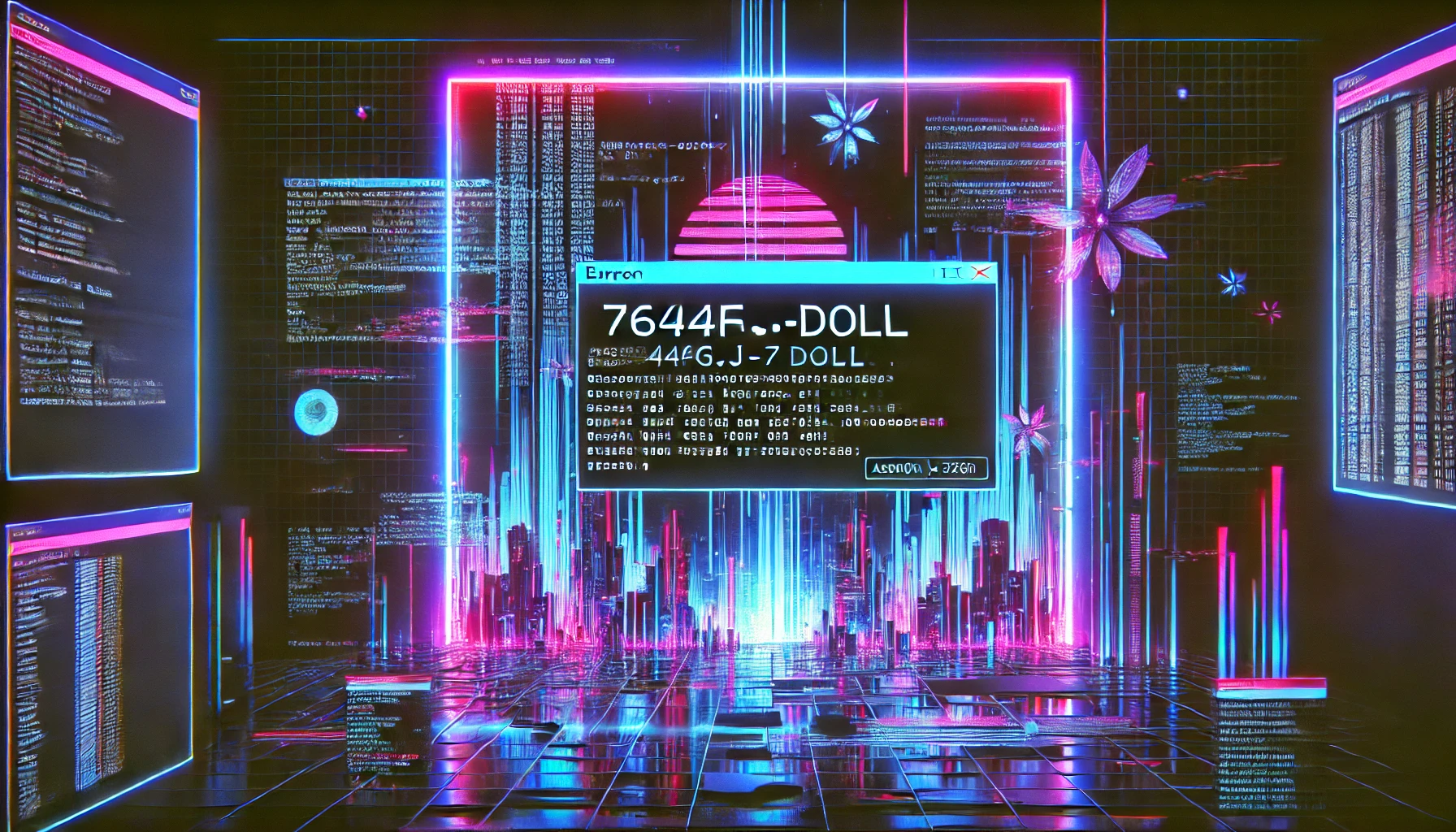 the error 7644fg.j-7doll