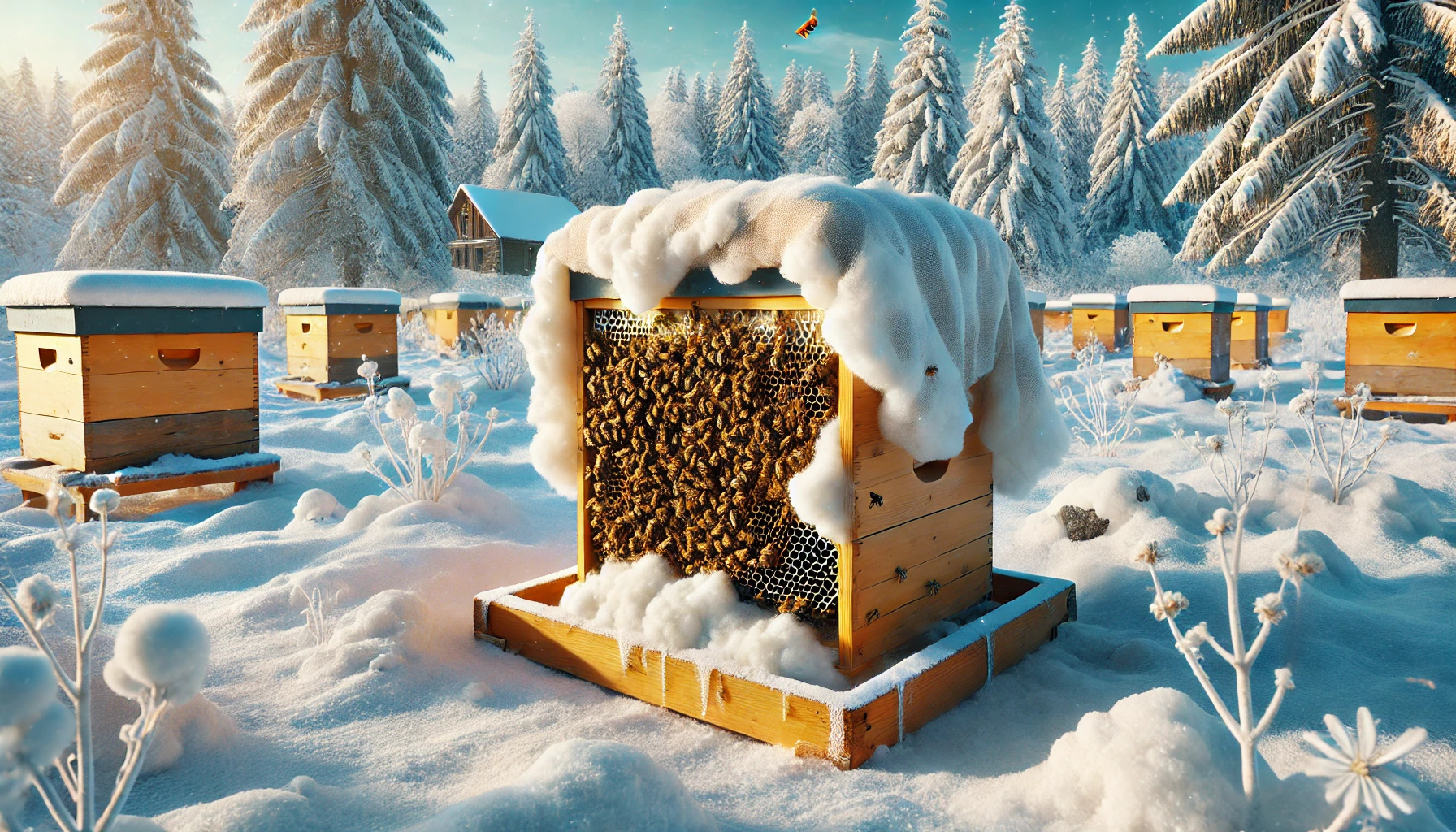 winter bee hive wraps lappes bee supply