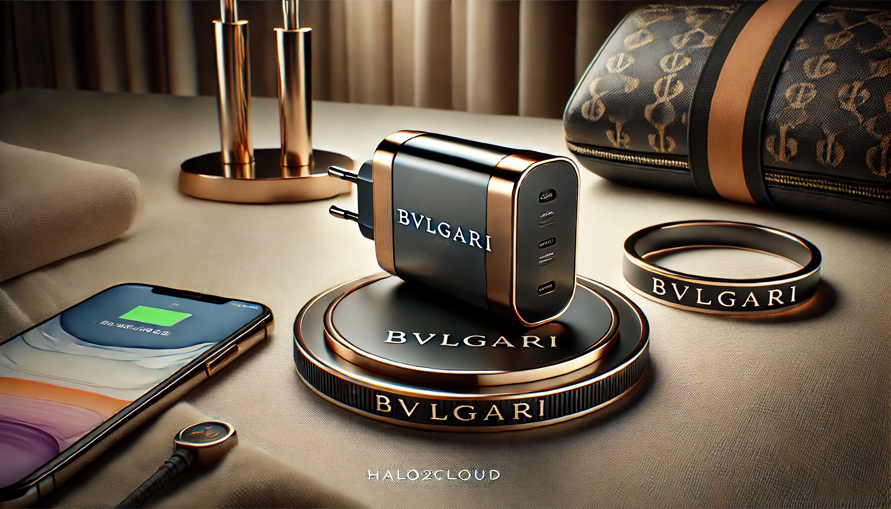 halo2cloud bvlgari charger